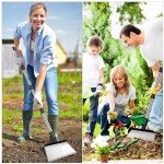 Adjustable 59" Heavy Duty Garden Cleaning Shovel