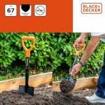 BLACK+DECKER 67cm Stainless Steel Shovel