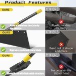 88-Inch Heavy Duty Flat Shovel and Weeder
