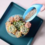 9PCS Plastic Soil Scoops for Bonsai & Succulents