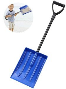 Kids Beach Shovel with Comfortable D Grip - Blue