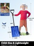 Kids Lightweight Beach Shovel with Comfortable Grip