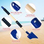 Kids Beach Shovels - 2 Pack Garden Digging Tools