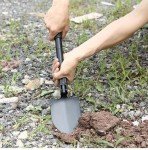 Multifunctional Lightweight Folding Shovel with Compass