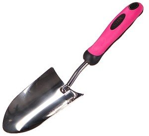 Pink Stainless Steel Garden Shovel - 33 cm