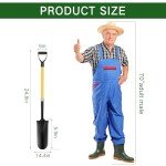 Leriton 4 Pack Heavy Duty Metal Digging Shovels