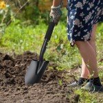 31" Portable Garden Shovel with D-Handle