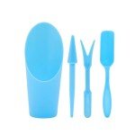 Mini Soil Scoop for Indoor Plants - Blue