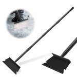 Adjustable Heavy Duty Garden Shovel and Ice Scraper