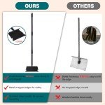 Adjustable Heavy Duty Garden Shovel and Ice Scraper