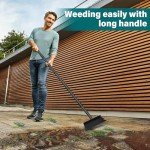 Adjustable Heavy Duty Garden Shovel and Ice Scraper