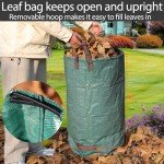 11-Tine Metal Rake with Leaf Bags and Scoops