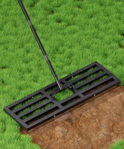 Tigerden Heavy Duty Lawn Leveling Rake Tool