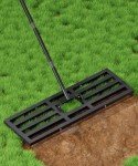 Tigerden Heavy Duty Lawn Leveling Rake Tool