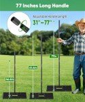 Tigerden Heavy Duty Lawn Leveling Rake Tool