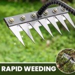 Iron Rake 2.0 for Gardening and Lawn Care