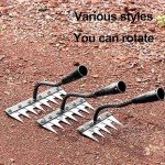 Garden Iron Rake for Effective Weeding