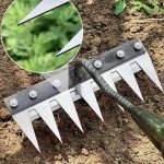 Iron Rake 2.0 for Gardening and Lawn Care