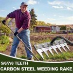 Iron Rake 2.0 for Gardening and Lawn Care