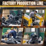 Mini Excavator Rake Attachment for Small Machines