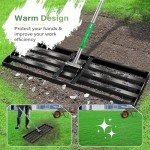 48" Lawn Leveling Rake with Adjustable Handle