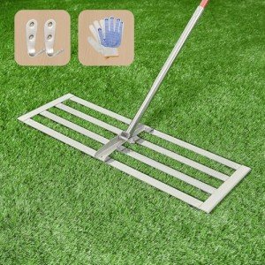 Heavy-Duty Lawn Leveling Rake, 30"x10