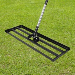 30”x10” Carbon Steel Lawn Leveling Rake