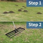 30”x10” Carbon Steel Lawn Leveling Rake