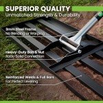 Heavy Duty 30" Lawn Leveling Rake Tool