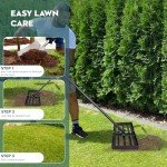 28" Lawn Leveling Rake with Adjustable Handle