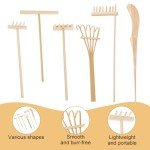 Mini Zen Garden Rake Tool Set - 6 Pieces