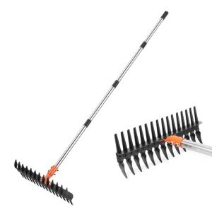 57-Inch DigiGlow Thatch Rake for Lawn Care