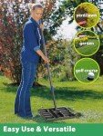 17" x 10" Heavy Duty Lawn Leveling Rake