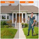 57-Inch DigiGlow Thatch Rake for Lawn Care