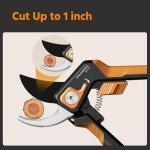 PrunePro Stainless Steel Bypass Pruning Shears