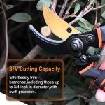 Heavy Duty Garden Pruning Shears - 8.5" SK5