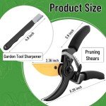 Heavy Duty Gardening Pruning Shears with Grip Handle