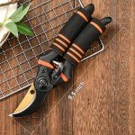 Premium 8.5" Pruning Shears with Titanium Bypass