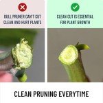 Heavy Duty Garden Pruning Shears with Cushion Grip