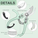 Lightweight Garden Shears for Pruning and Trimming
