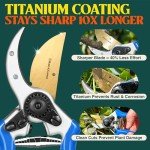 ClassicPRO 8.5" Titanium Bypass Pruners