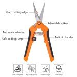 Sharp Gardening Shears Set - 2 Piece Trimmers
