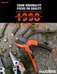 HARDEN 8" Garden Pruner with SK5 Steel Blade