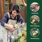 Titanium Plating Japanese Pruning Shears – Heavy Duty