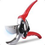 Heavy Duty 8.5" Bypass Pruning Shears for Gardens