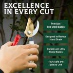 Titanium Plating Japanese Pruning Shears – Heavy Duty