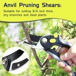 Byhagern 3 Pack Stainless Steel Pruning Shears
