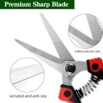 Stainless Steel Pruning Shears for Gardening