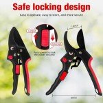 Douevo Heavy Duty Adjustable Pruning Shears
