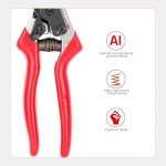 Rose Floral Scissors with Ergonomic Handle